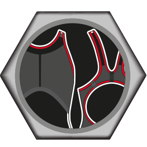 TWO-WAY MECHANICAL STRETCH BORDER
