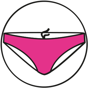 FUCHSIA LINED SLIP