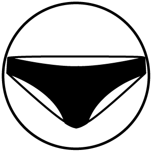 BLACK LINED SLIP