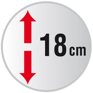 HEIGHT: 18 CM