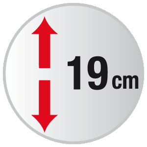 HEIGHT: 19 CM