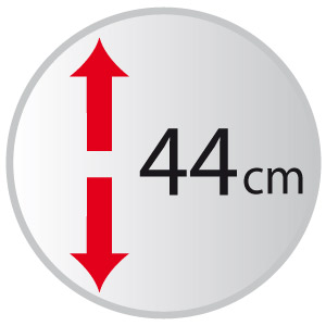 HEIGHT: 44 cm