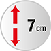 HEIGHT: 7 CM